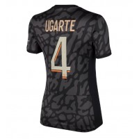 Camisa de time de futebol Paris Saint-Germain Manuel Ugarte #4 Replicas 3º Equipamento Feminina 2023-24 Manga Curta